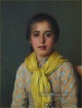 Mädchen mit gelbem Schal Frau Vittorio Matteo Corcos